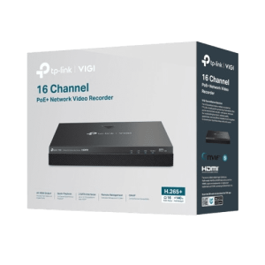 VIGI NVR2016H-16MP – 16-Channel PoE+ Network Video Recorder with 8MP Support